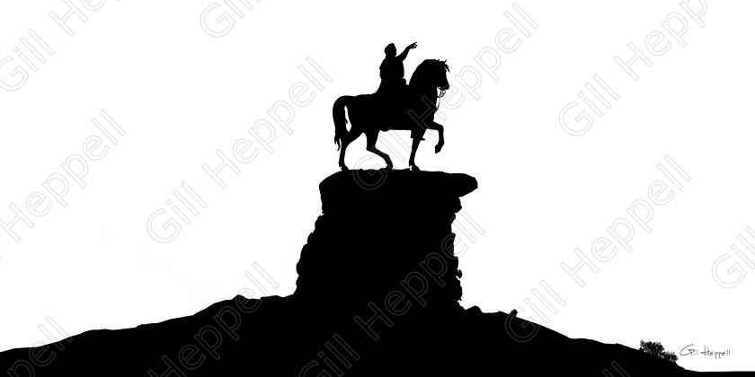 02.Copper Horse Silhouette